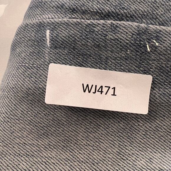 Trave Colette Kick Flare Distressed Jeans Fray Hem Wild Thing Wash Size 25 - Picture 15 of 15